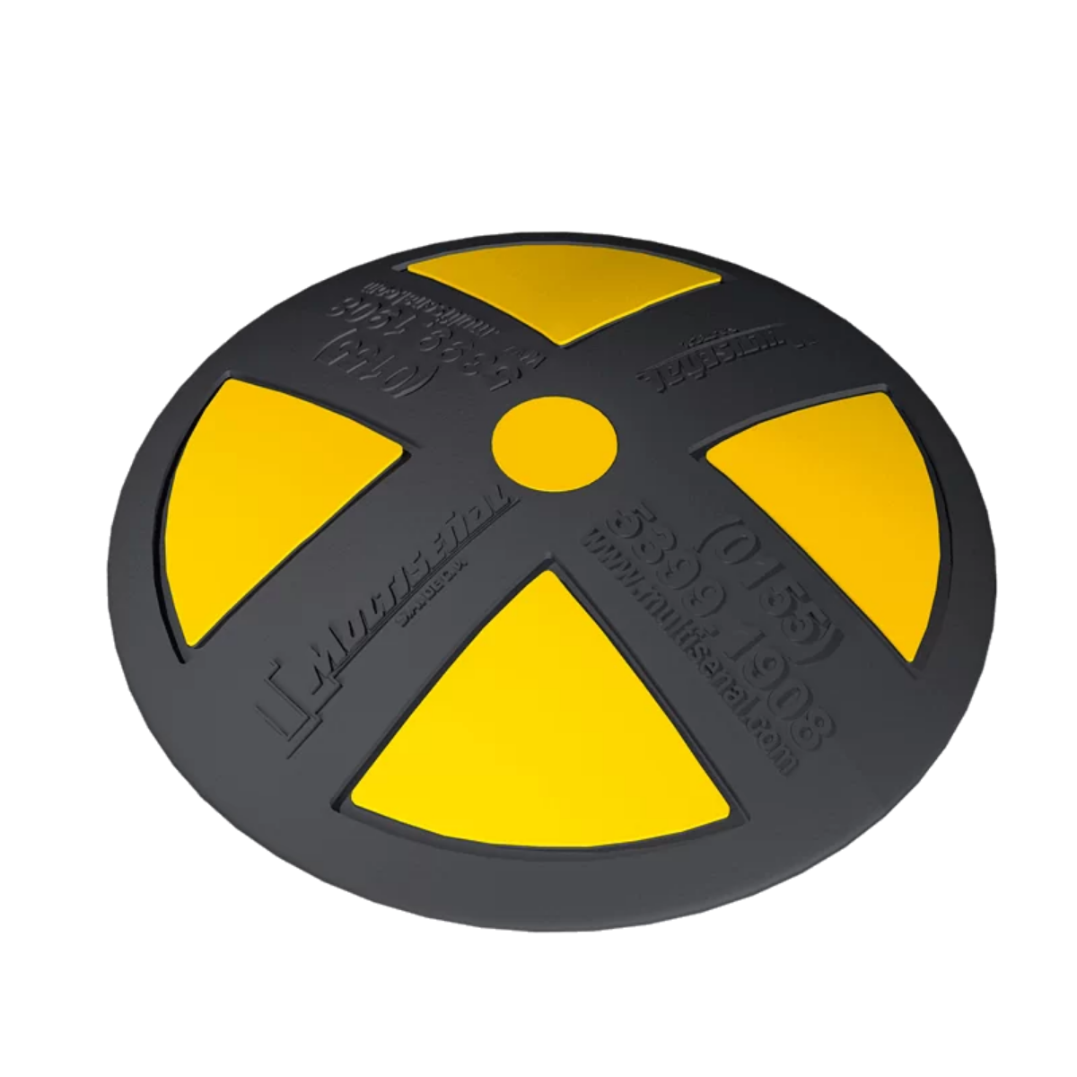 Boya de PVC redonda con triángulos reflectantes ComerZIA