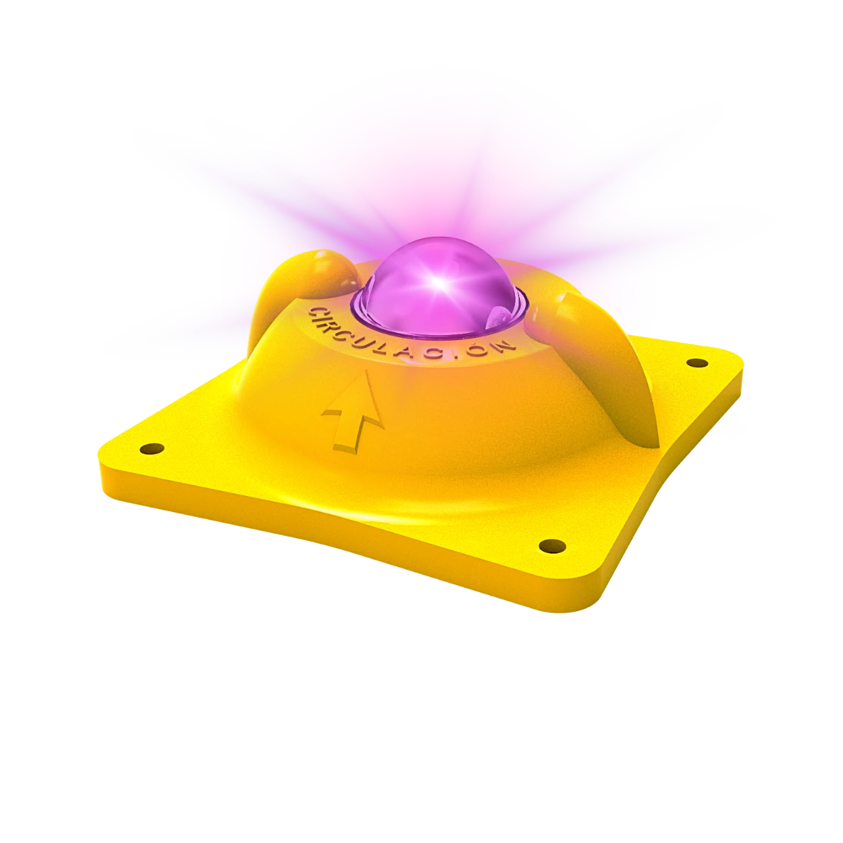 Boya multivista solar con LEDs de alta intensidad ComerZIA